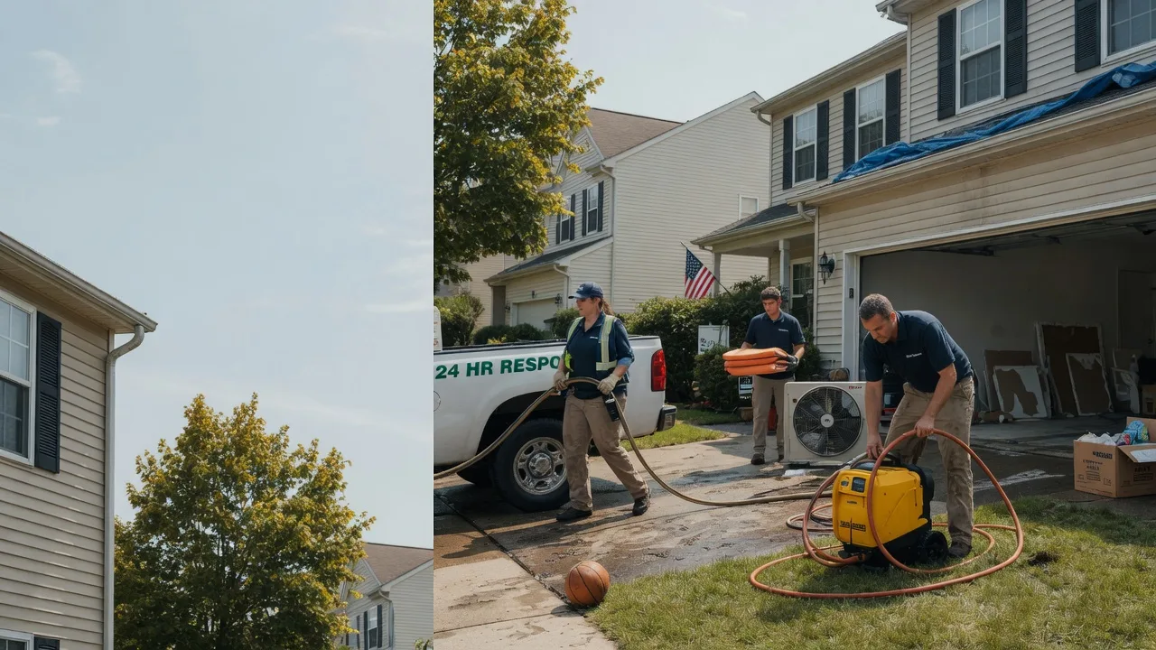 Emergency Water Damage Restoration in Masonic Home, KY near me